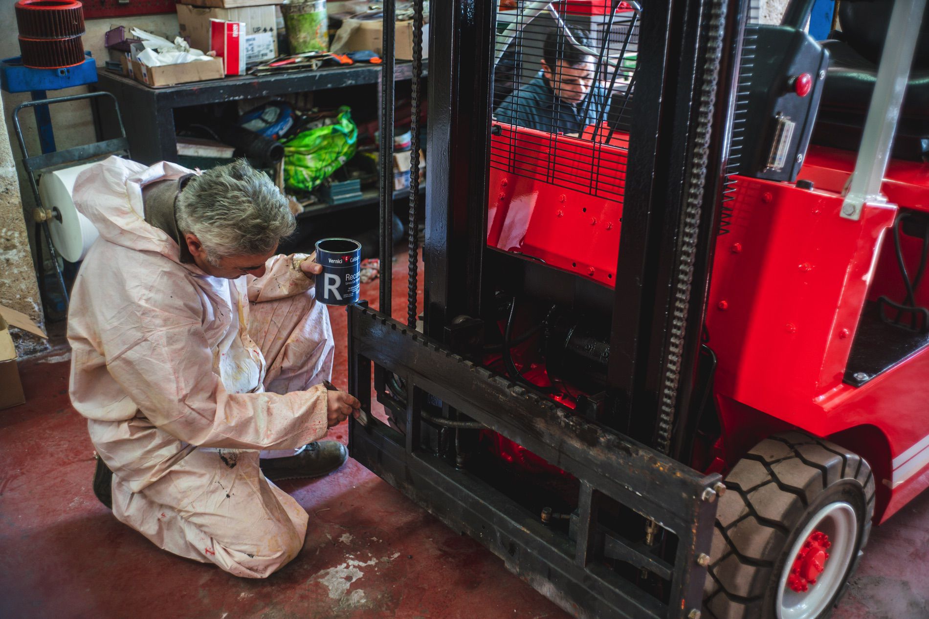 lavorazioni carrozzeria mezzi speciali trattore muretto